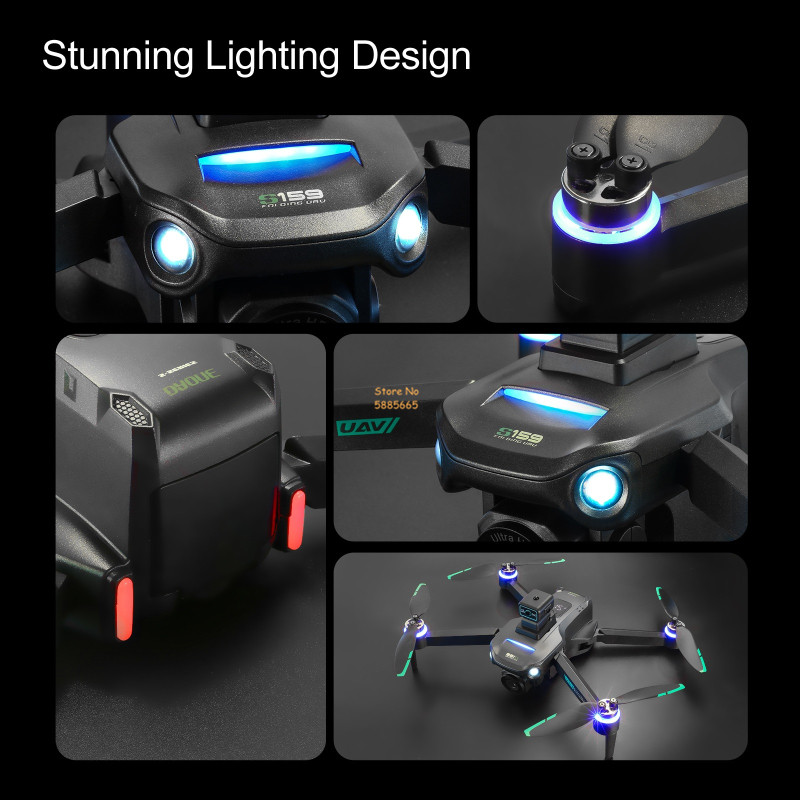 8K กล้องคู่ 5G WIFI FPV รีโมทค - Rc Helicopter Case บทวิจารณ์และราคา