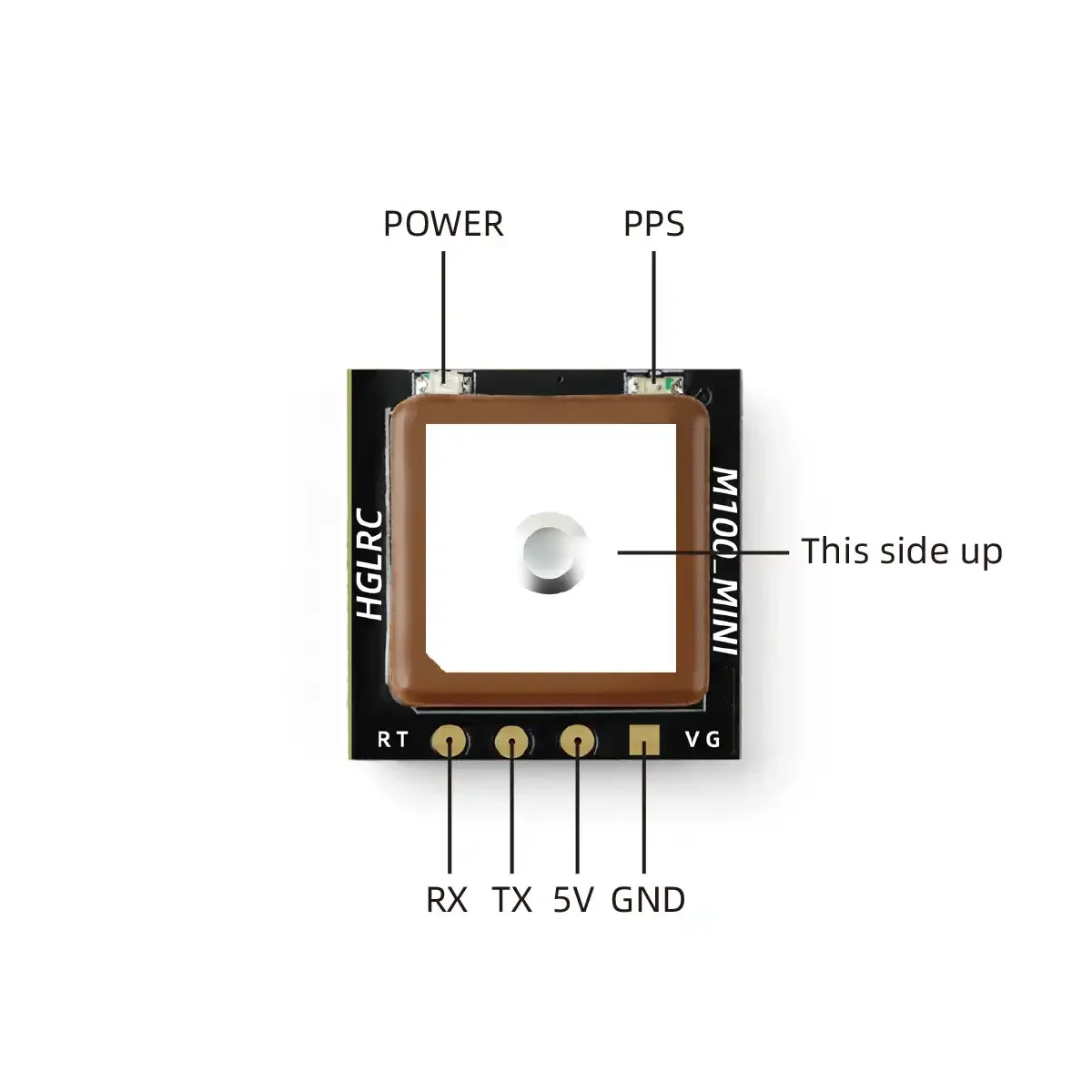HGLRC M100 MINI GPS โมดูล M10  - Rc Helicopter Mini บทวิจารณ์และราคา